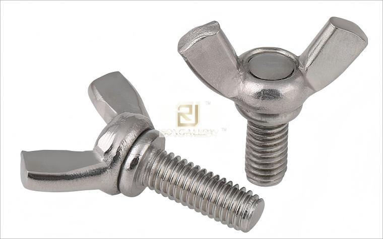 stainless steel wing nuts mur sayap stainless steel