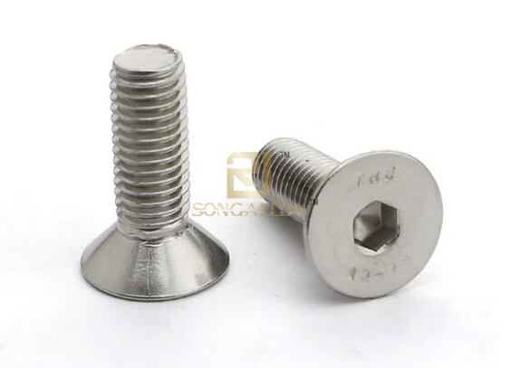 GB70.3-2008 Titanium Hexagon Socket Sekrup Kepala Coutersunk