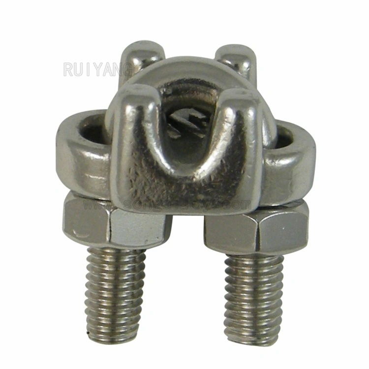 Stainless-Steel-Din741 Wire Rope Clamp