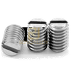 DIN551 Stainless Steel Slotted Set Sekrup dengan Titik Datar