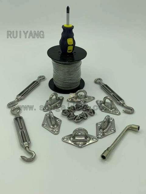 Tugas Berat Kit Perangkat Keras Berlayar Sun Stainless Steel Stainless Steel